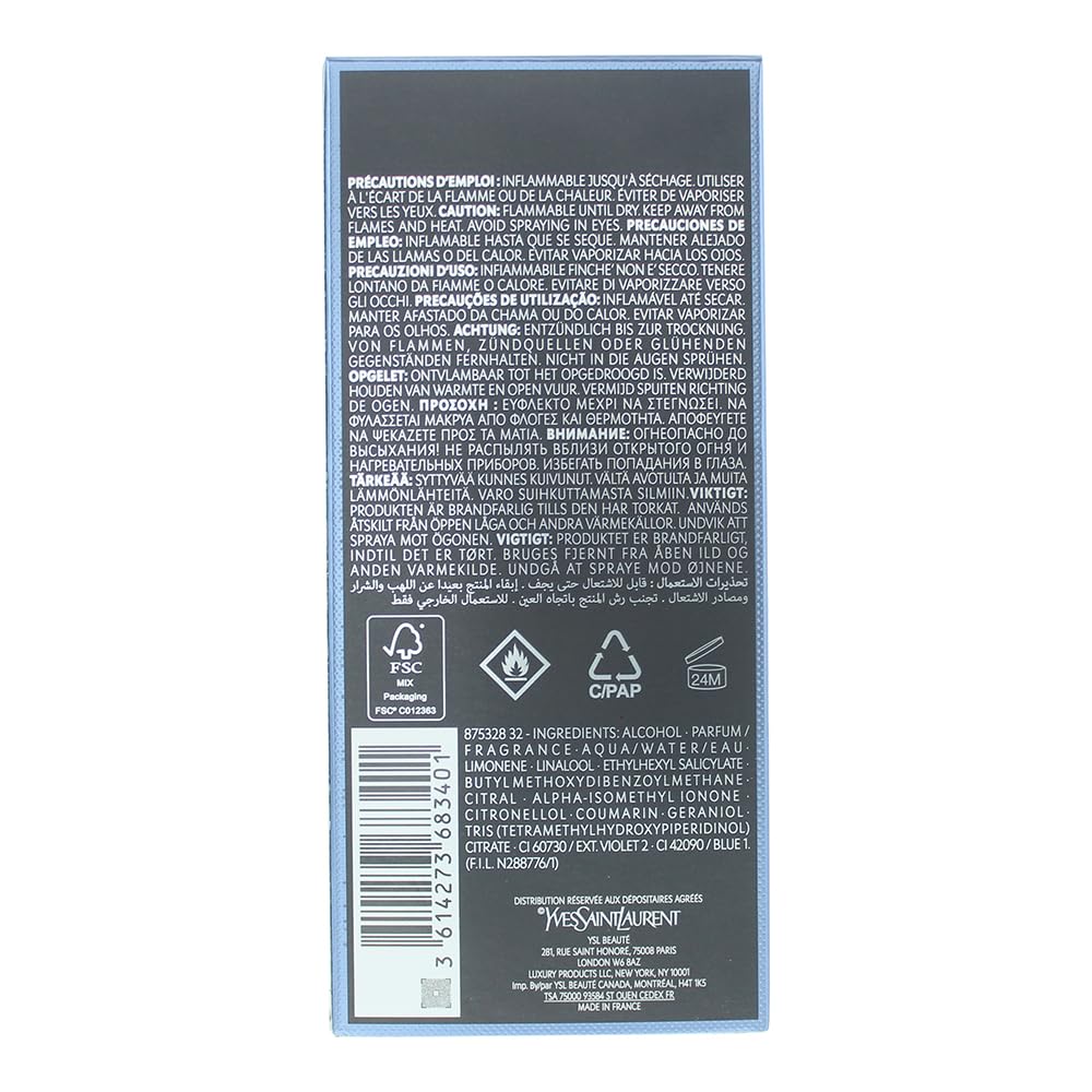 代金引換 男性用 Y オードトワレ 100 ml / 3.3 fl oz