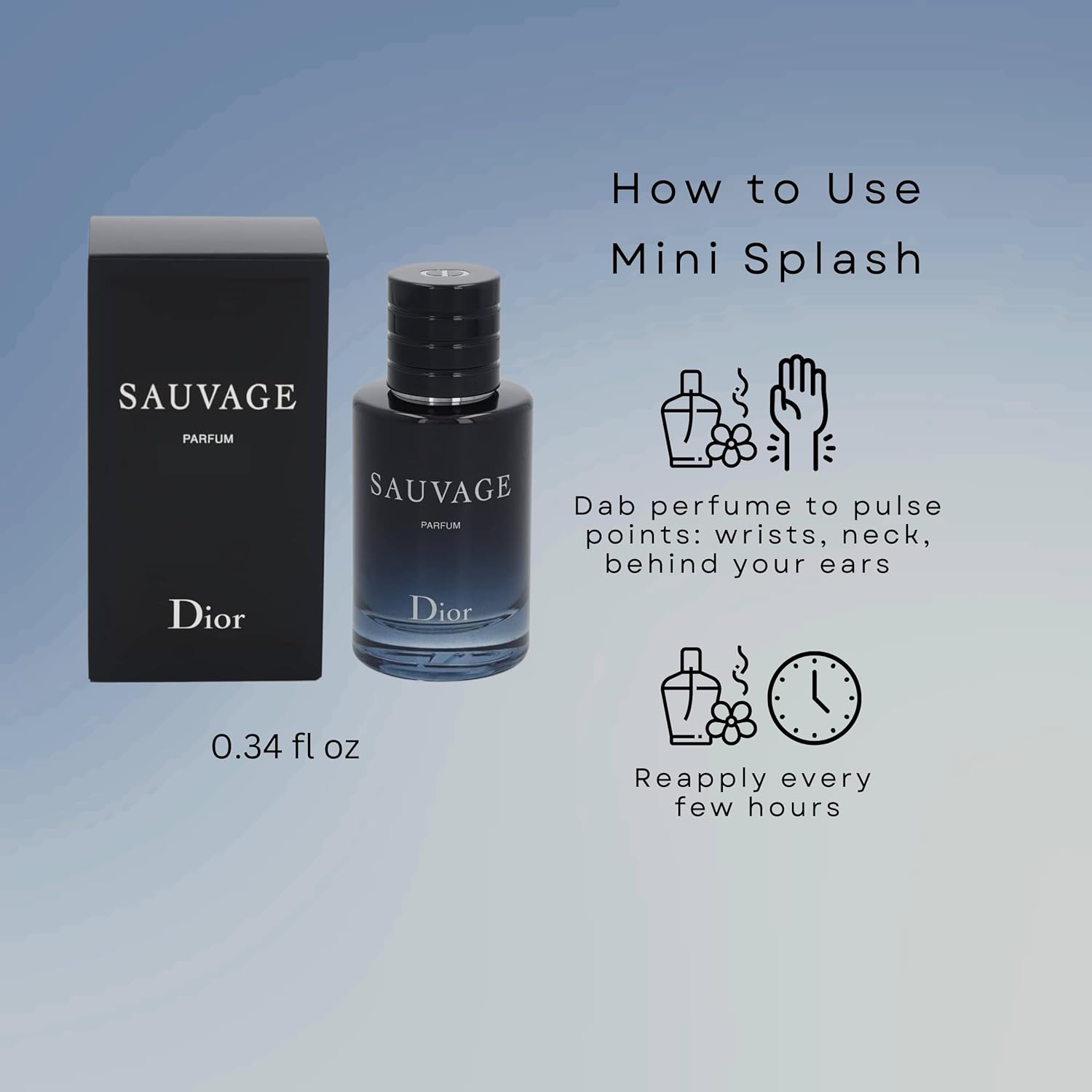 代金引換 男性用 0.34 oz / 10ml ミニ パルファム