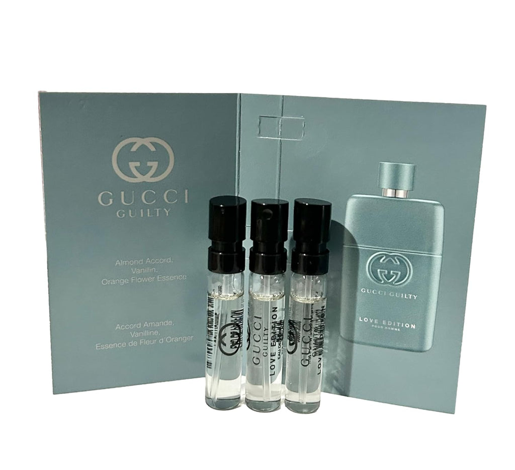 代金引換 男性用 サンプル香水 1.5 ml / 0.05 oz - 3本セット スプレーサンプル - 9479